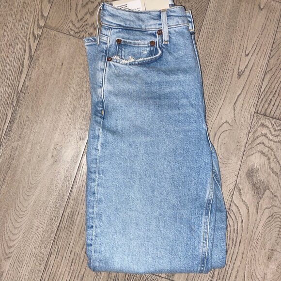 BNWT Agolde High-Rise Stovepipe Jean 24 - Picture 5 of 6